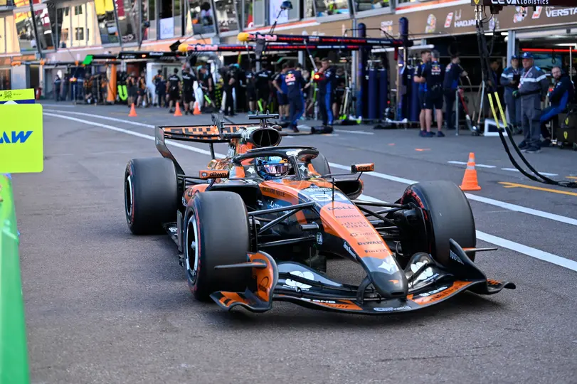 Oscar Piastri con McLaren en el GP de Mónaco l AP