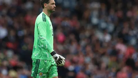 Craig Gordon, arquero de Escocia | AP