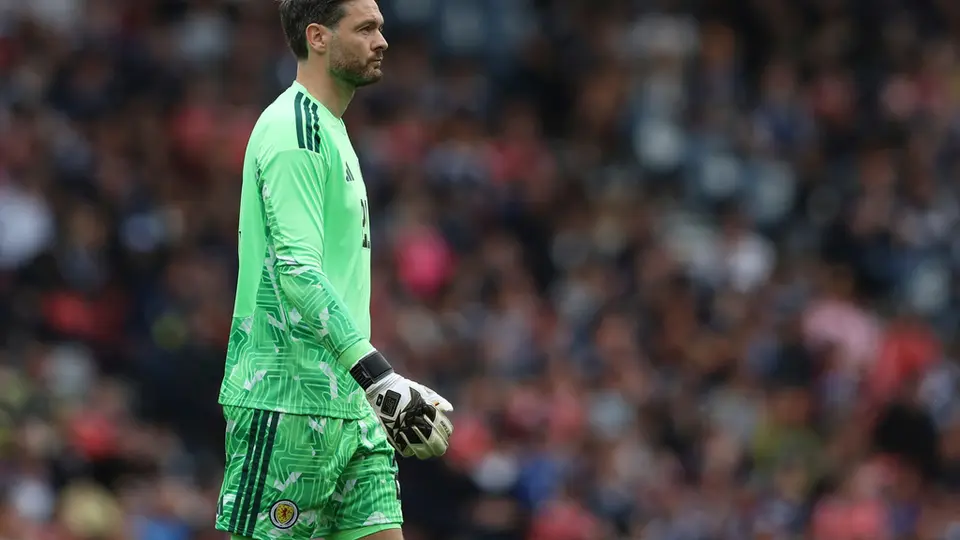 Craig Gordon, arquero de Escocia | AP