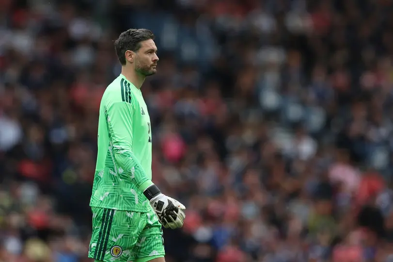 Craig Gordon, arquero de Escocia | AP