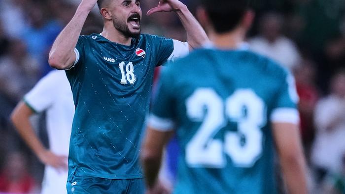 Aymen Hussein marcó el gol ante Bolivia que le dio la clasificación al Mundial a Irak | MEXSPORT