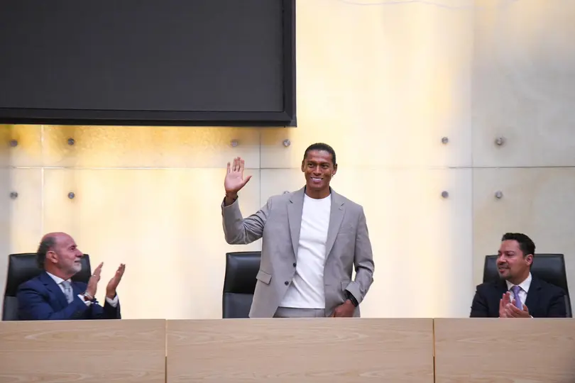 El Congreso de Puebla recibió a Joel Huiqui y Víctor Velázquez | X: @CruzAzul