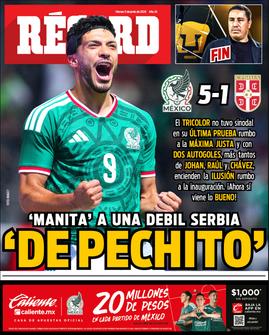 Portada RÉCORD 05 junio 2026