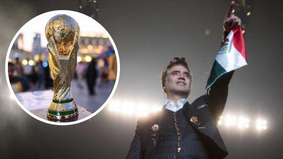 Alejandro Fernández cantará el Himno Nacional en el Mundial | AFP