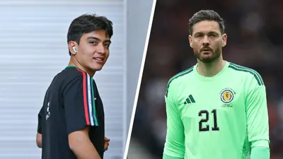 Gil Mora y Craig Gordon: del adolescente mexicano al veterano escocés; el Mundial 2026 abre una brecha de casi 26 años