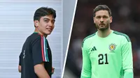Gil Mora y Craig Gordon: del adolescente mexicano al veterano escocés; el Mundial 2026 abre una brecha de casi 26 años