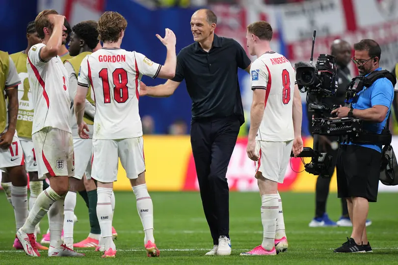 Thomas Tuchel con Inglaterra l AP