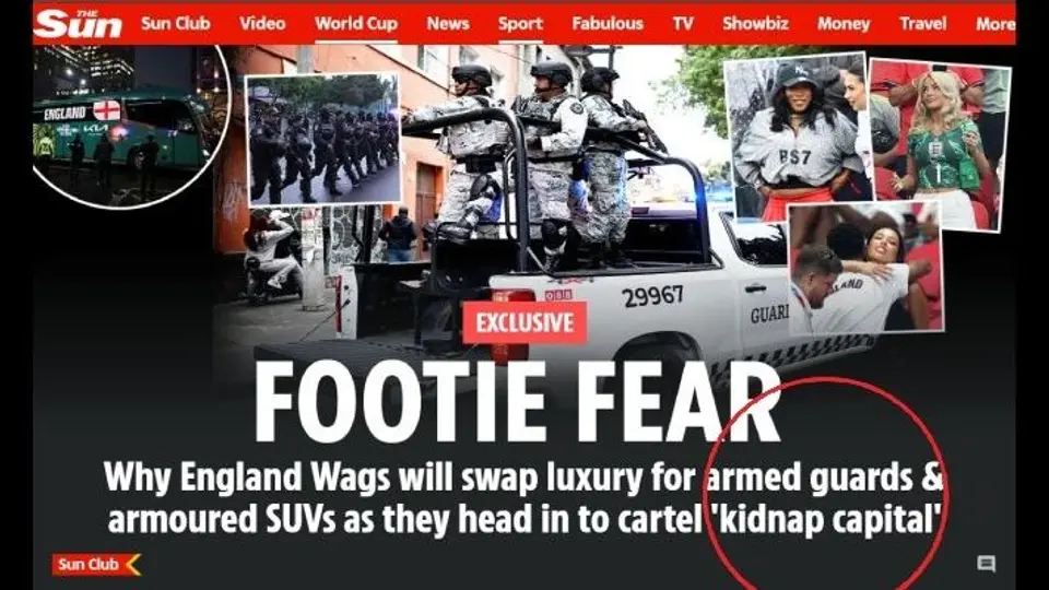 Así reportó The Sun el operativo | CAPTURA