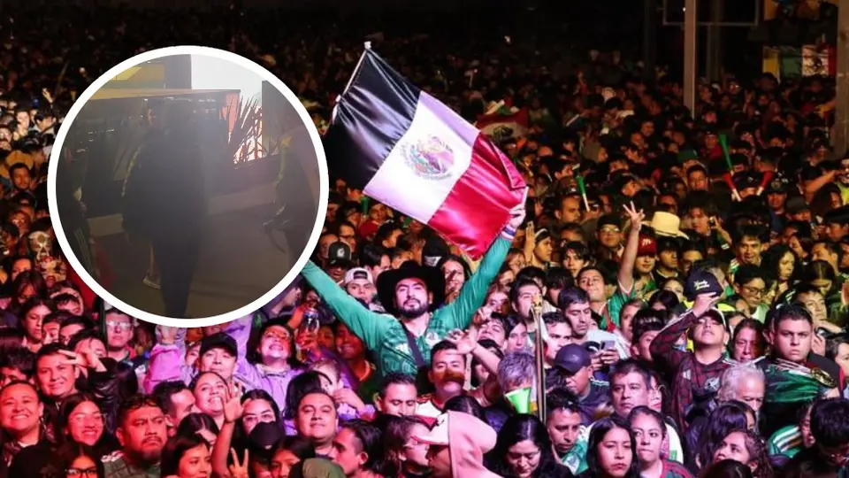 Policía impide que aficionados mexicanos se acerquen al hotel de concentración de Inglaterra