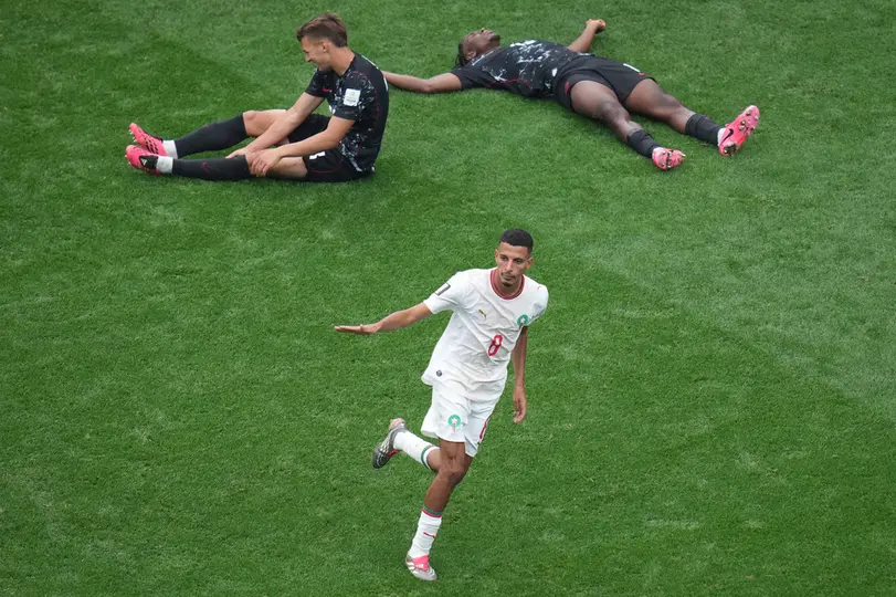 Azzedine Ounahi, jugador de Marruecos | AP