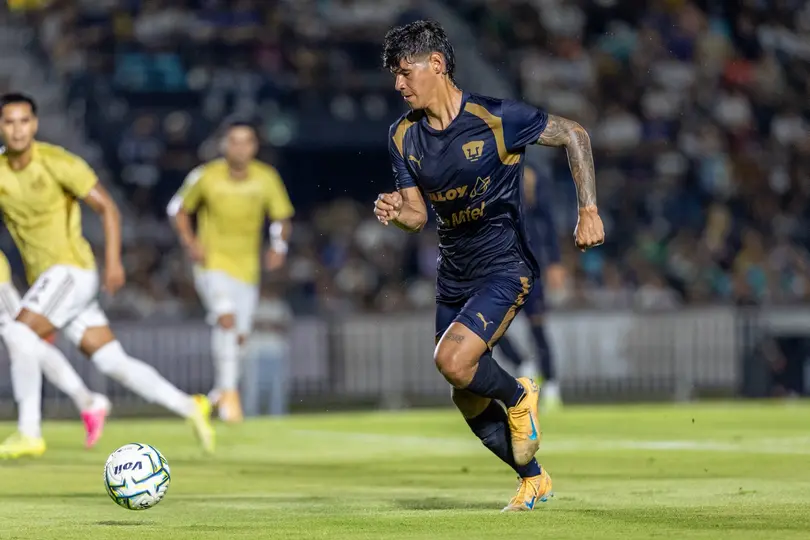 Robert Morales en pretemporada | x: @PumasMX