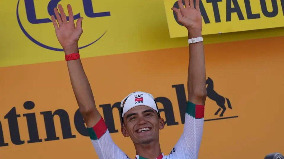 Isaac del Toro en el Tour de France | AP