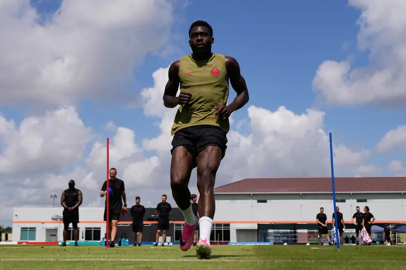 Alphonso Davies con Canadá | AP