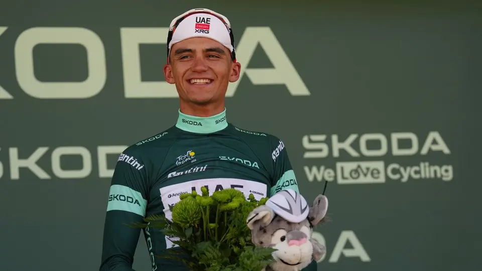 Isaac del Toro en el Tour de France | AP