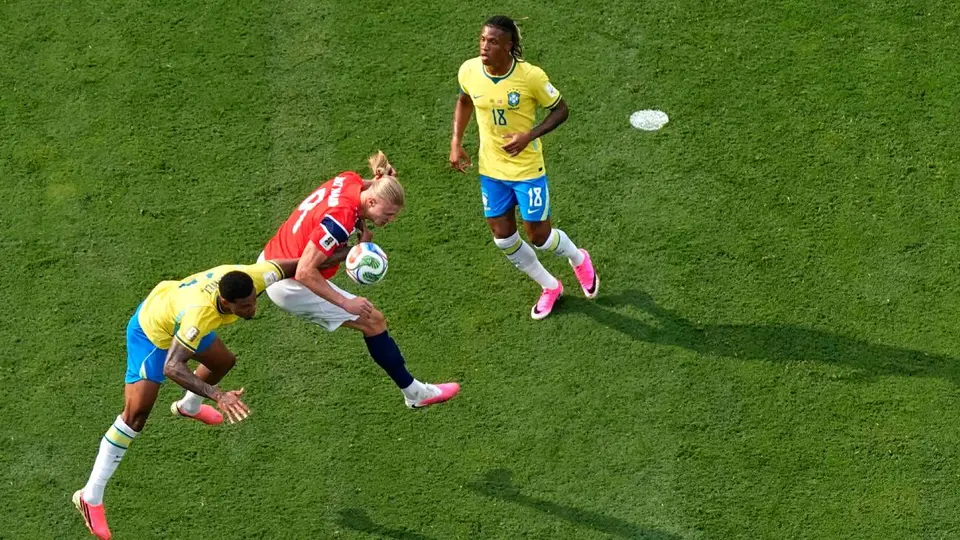Haaland volvió a marcar en el Mundial | AP