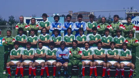 La Selección Mexicana de 1986 regresó al Estadio Azteca previo al juego ante Inglaterra