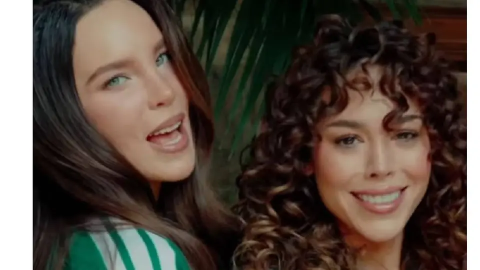 El video de Belinda y Danna comenzó a circular en redes sociales horas antes del partido entre México e Inglaterra en el Estadio Ciudad de México./ IG