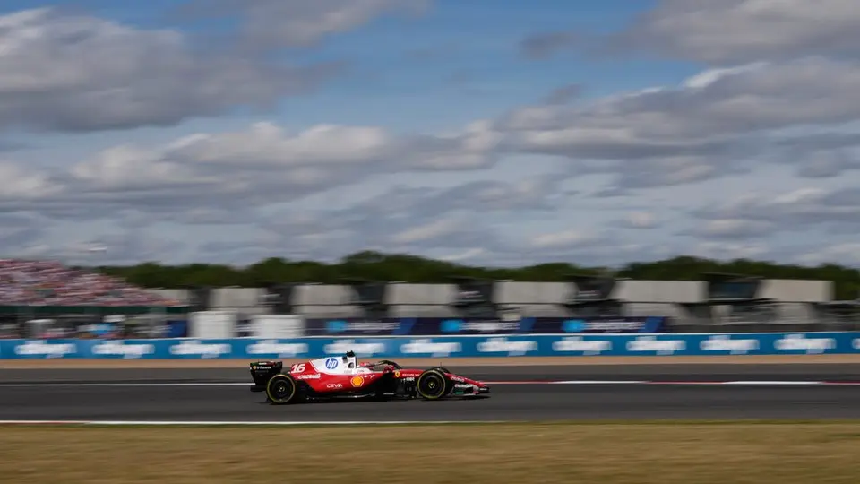 Charles Leclerc en el Gran Premio de Gran Bretaña | AP