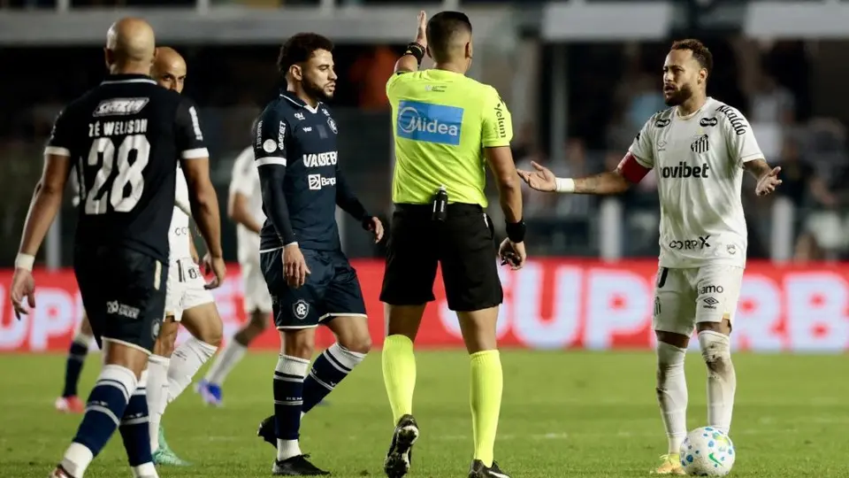 Neymar con Santos | AFP
