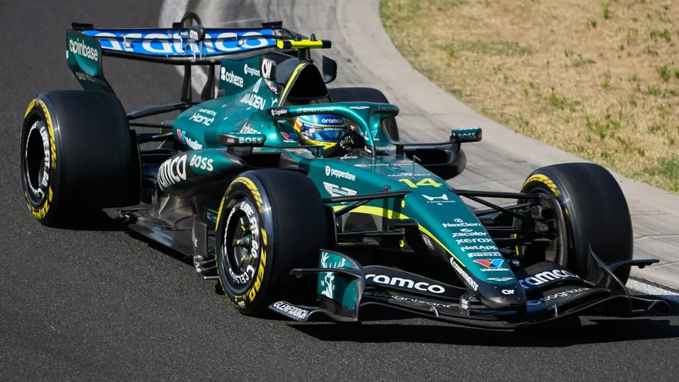 Fernando Alonso en el Gran Premio de Hungría | AP