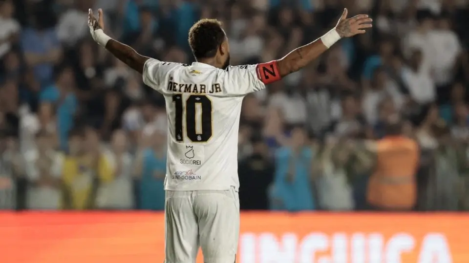 Neymar con Santos | AFP