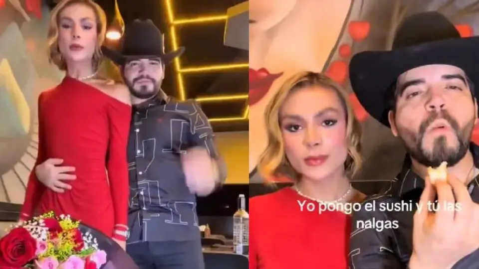 Tras revisar su teléfono, la influencer finalizó el TikTok Live luego de enterarse de la muerte del creador de contenido./ Captura de pantalla