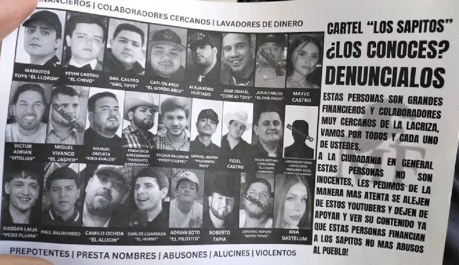 Volantes impresos forman parte de las líneas de investigación sobre la violencia en Sinaloa / Redes Sociales