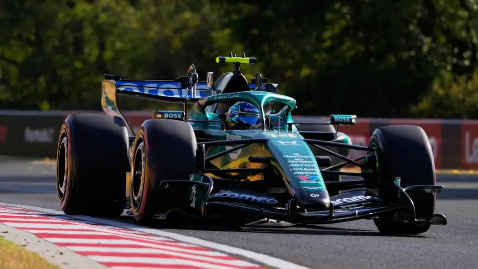 Fernando Alonso en el Gran Premio de Hungría | AP