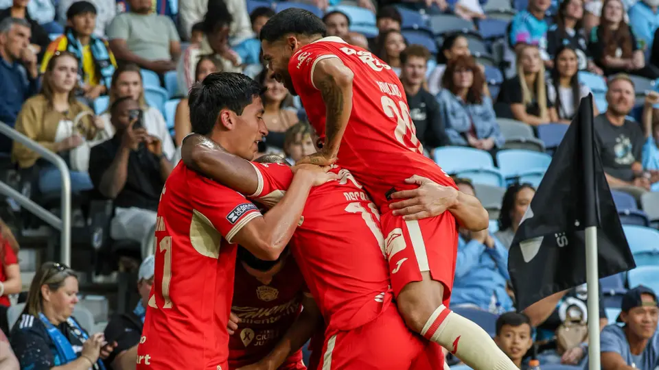 FC Juárez festejando | x: @fcjuarezoficial
