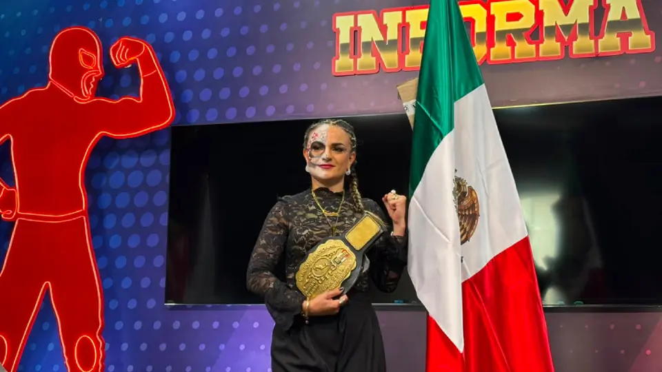 Thunder Rosa revela su misión tras conquistar el Campeonato Nacional Femenino CMLL