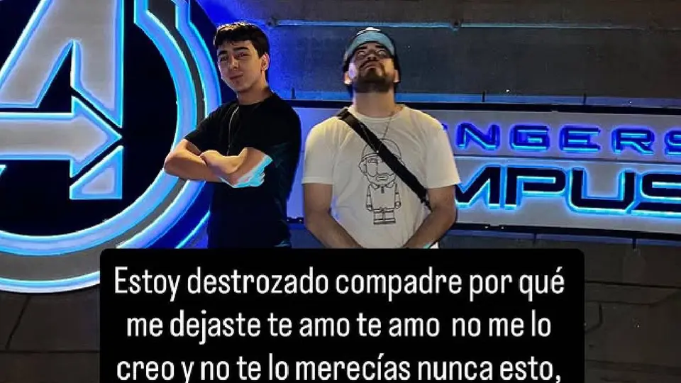 El influencer recordó los años de amistad y trabajo junto a César / @aalejandrofierro