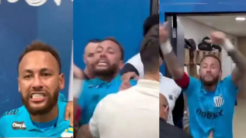 Neymar tras el partido de Santos contra Remo | CAPTURA DE PANTALLA
