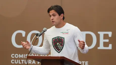 Alonso Gaxiola reta a estrellas de la NFL para Olímpicos "Qué mejor que tenerlos enfrente y darte un tiro"