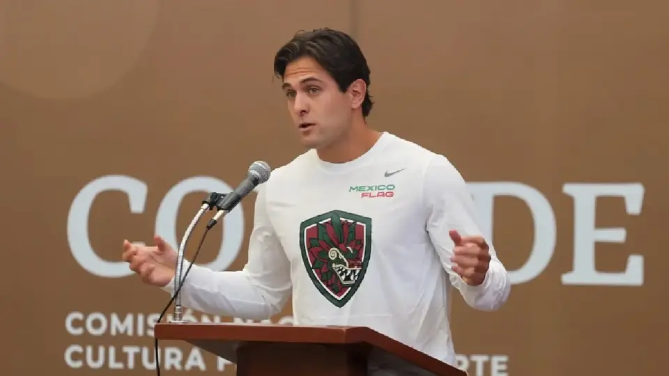 Alonso Gaxiola reta a estrellas de la NFL para Olímpicos "Qué mejor que tenerlos enfrente y darte un tiro"