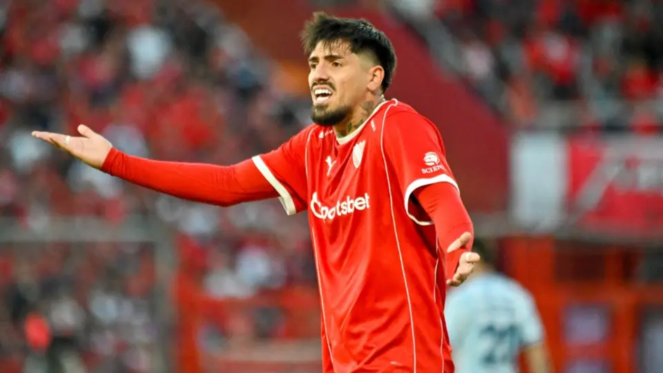 Kevin Lomónaco con Independiente | AFP