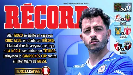 Portada RÉCORD 5 de septiembre de 2026