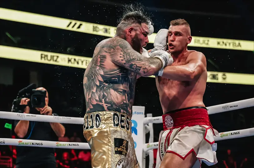 Andy Ruiz fue apaleado en el ring | Matchroom boxing