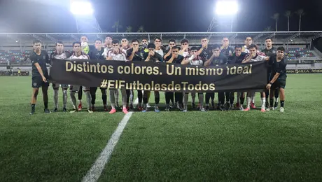 Atlético La Paz y Mineros se unen en protesta antes de su partido en Liga de Expansión