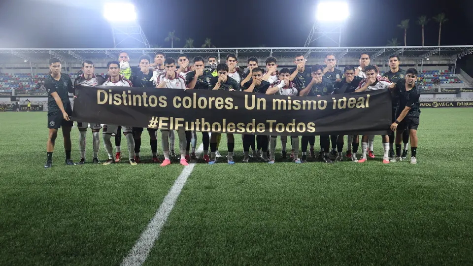 Atlético La Paz y Mineros se unen en protesta antes de su partido en Liga de Expansión