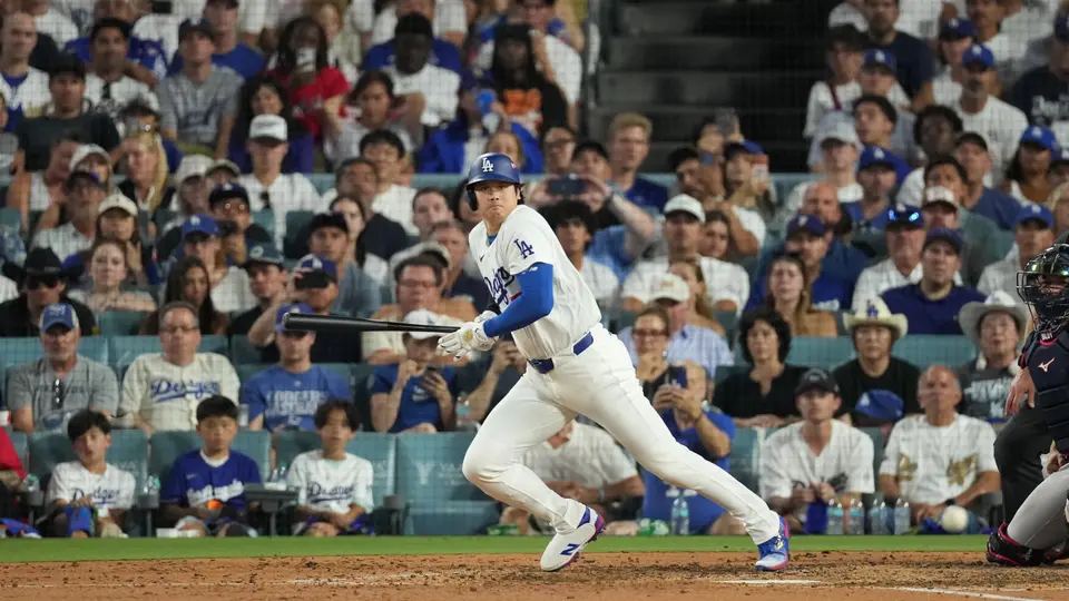 Shohei Ohtani hace strike en el partido ante los Braves | AP