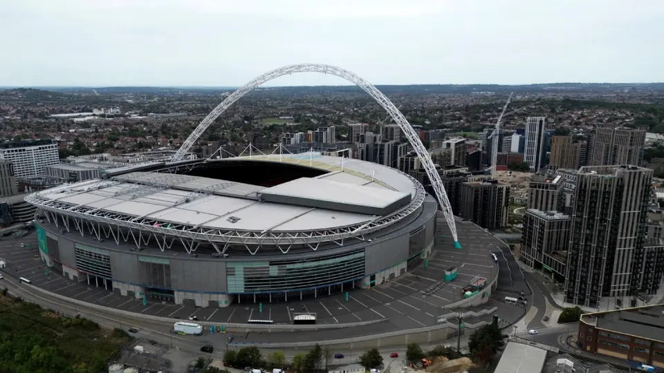Panorámica del Estadio de Wembley en Londres | AP