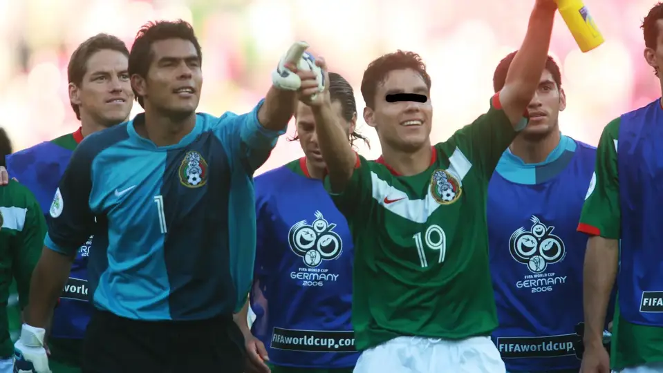 Oswaldo Sánchez y Omar Bravo, en el Mundial 2006 | MEXSPORT