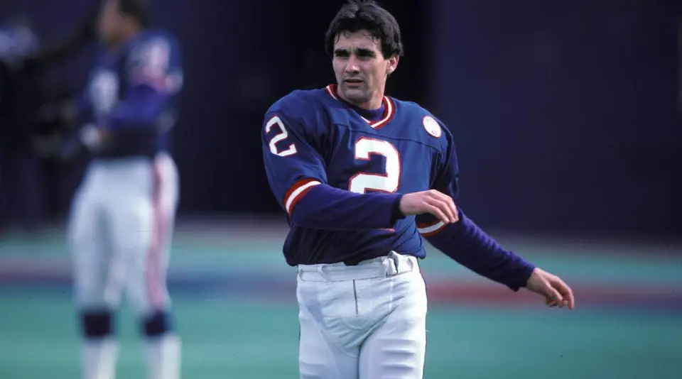 Raúl Enrique Allegre Rodríguez en su juventud jugando con los Giants | CAPTURA DE PANTALLA ESPN