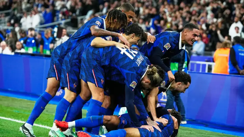 Festejo de la Selección de Francia ante Bélgica | AP