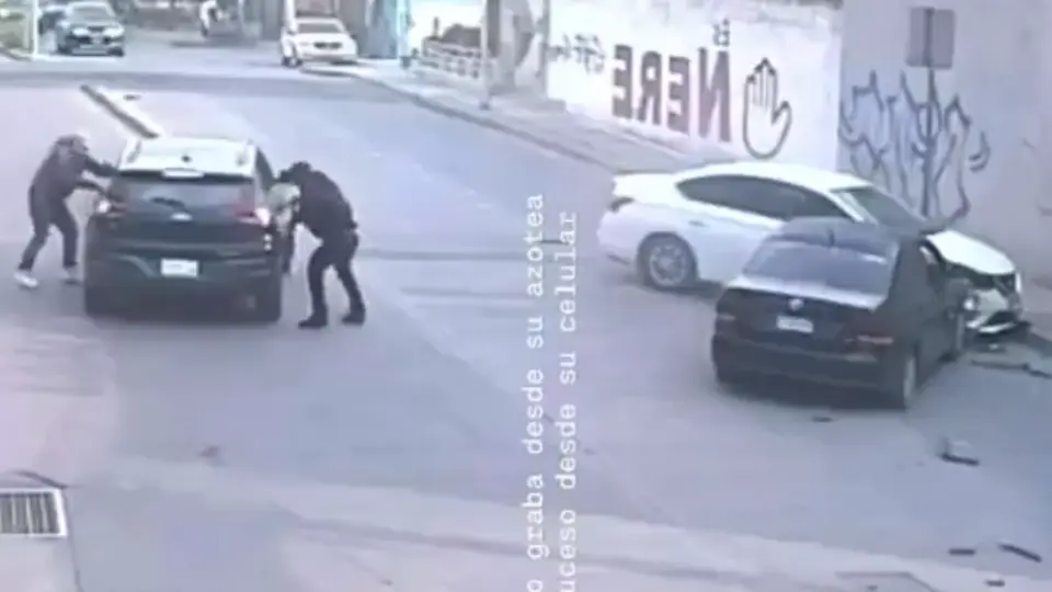 Autoridades acordonaron la zona para realizar las investigaciones correspondientes tras la agresión / Captura de pantalla