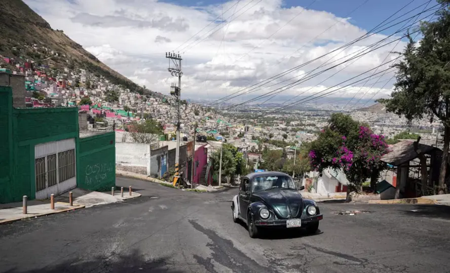 Los “vochotaxis” forman parte de la movilidad local de Cuautepec./especial