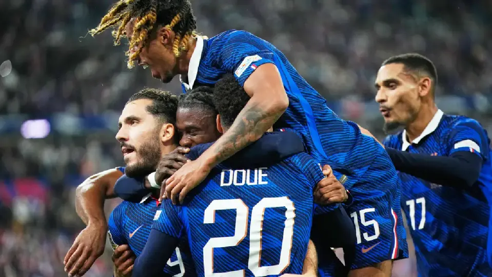 Festejo de la Selección de Francia ante Bélgica | AP
