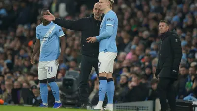 Guardiola defiende a Haaland tras su bajón goleador: “Es el mejor delantero del mundo”