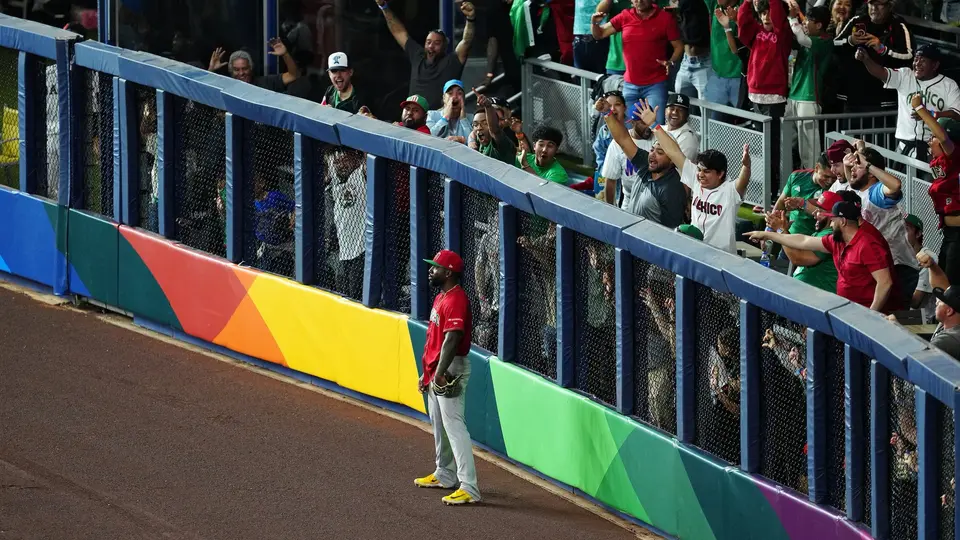 Randy Arozarena durante el Clásico Mundial 2023 | x:@MexicoBeis