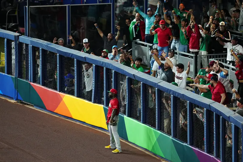 Randy Arozarena durante el Clásico Mundial 2023 | x:@MexicoBeis